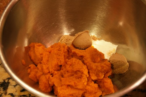 Pumpkin filling