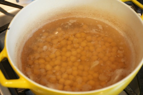 Do the 5 bean test (test five peas) since the peas cook at different times.