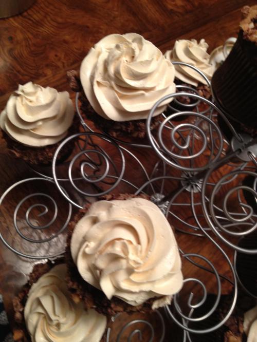 toffee cupcakes