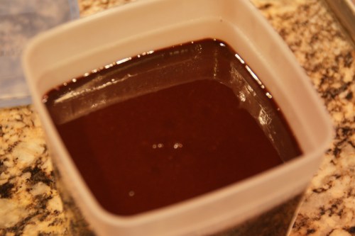 Simple chocolate syrup