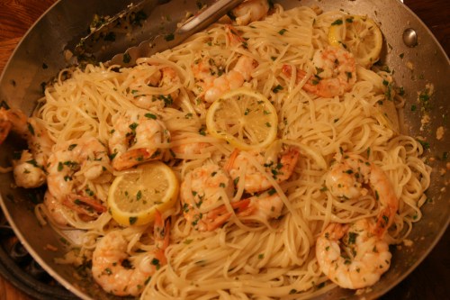 Lemony garlicky goodness!