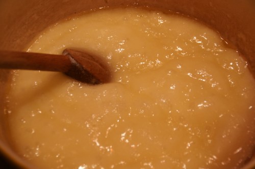 The blond stage (soon to tan)