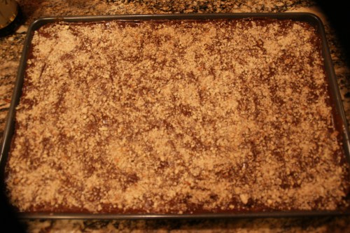 The almond "glitter"