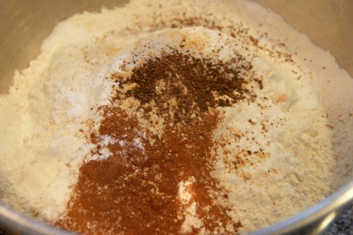 Whisk well to blend all ingredients