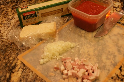 Not much to prepare...