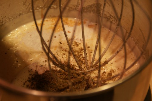 Flour and flavorings