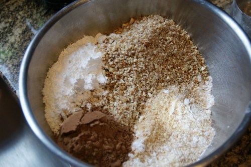 Chop the nuts by hand or use a food processor to make it super easy.