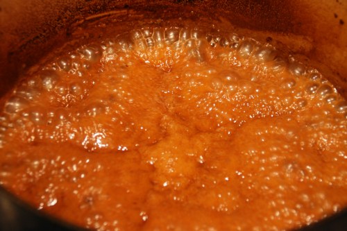 Reduce the sauce again once the cream has been added!