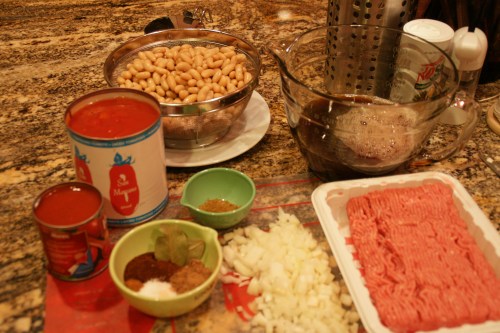 Back to my mise en place