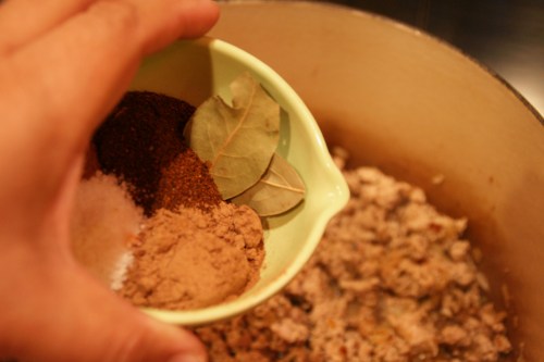 Don't those spices look pretty?