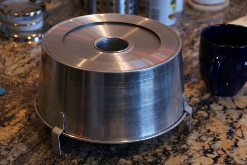 The cake should be completely cooled before you try to remove it from the pan