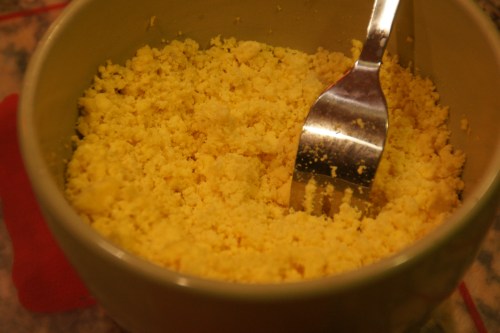 If you want to be fancy and pipe the filling into the egg whites, you can puree these in a food processor.