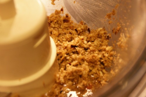 Make sure any chunks of ginger have been chopped.