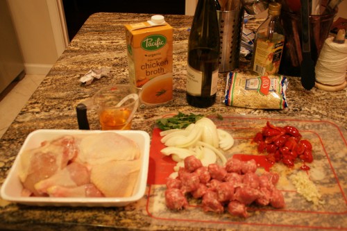 Just a few basic ingredients...