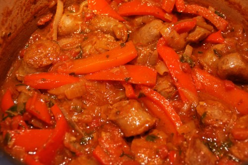 Sauce has reduced and thickened!