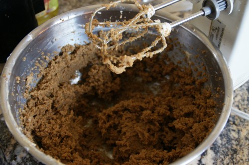 Dark and thick and fluffy