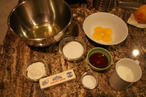 The most "exotic" ingredient is the Grand Marnier.  Everything else is a pantry or dairy item.