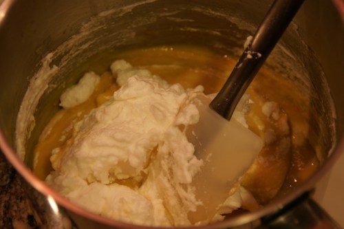 Lighten the base first with some of the whites!