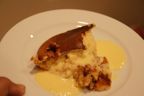 Delicate orange flavor with a rich and creamy vanilla sauce.