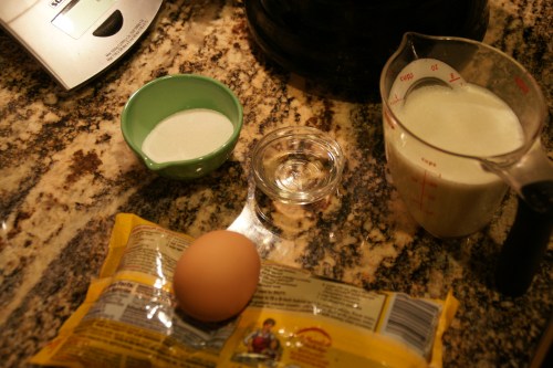 Just a few ingredients for the blender!