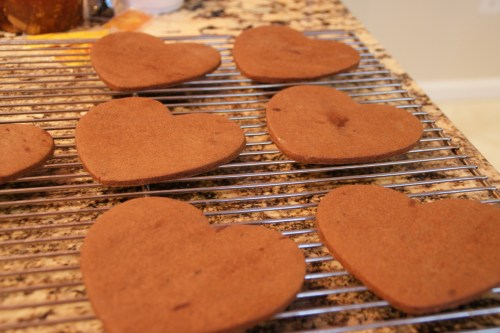 These are giant hearts, about 4 inches wide!