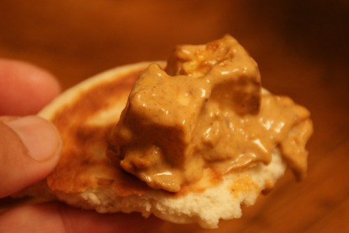 Gotta love that homemade garlic naan!