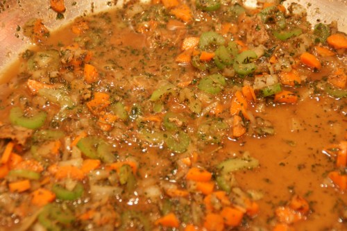 Scrape up all the browned bits!