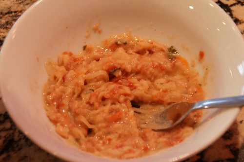 Yeah, there will be some carrots and onions in there, but don't worry about them