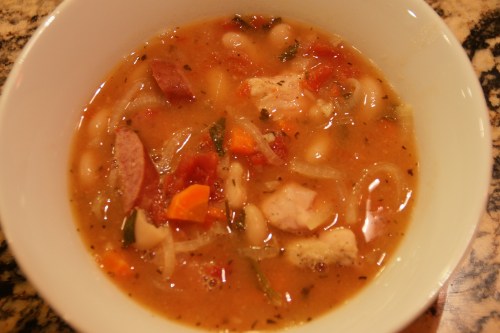 A healthy, hearty soup!