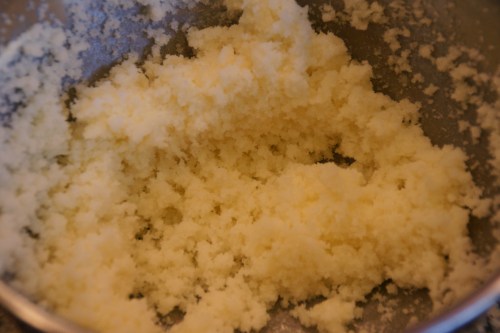 I beat this on high for about 3 minutes