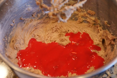 The RED in red velvet cake (it actually is more fuschia)!