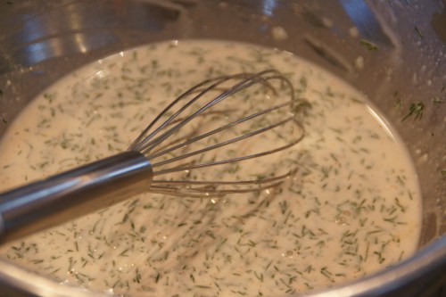 The base for the mousse