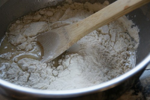 You can stir quite vigorously if you want