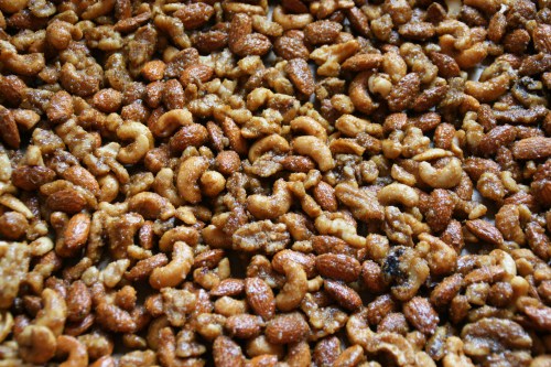 When the heat hits the spice blend-- wow!