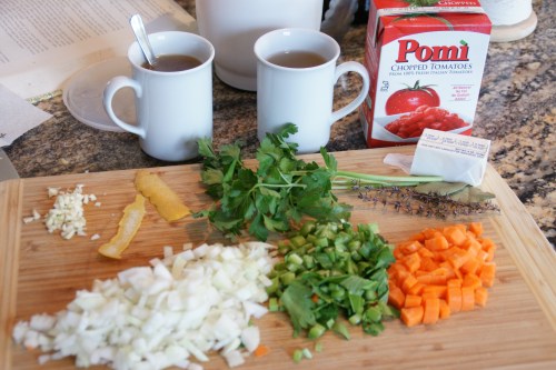 Vegetable and liquids prep