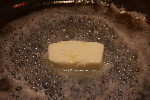 Yeah, it's half a stick of butter!