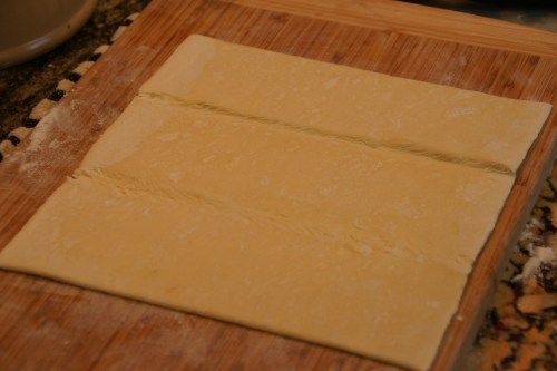 Work quickly; you don't want the pastry to get too warm (refrigerate if necessary)!