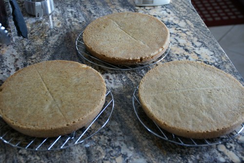 Don't forget to remove the parchment when they're on the cooling racks!