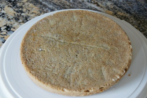 I usually put the first layer upside down