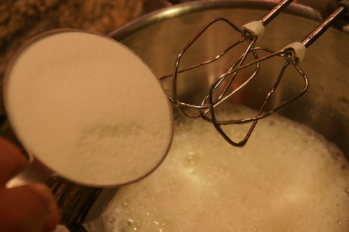 Add just a little at a time in the beginning