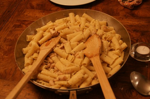 At least I know Ken won't starve when he's on his own!