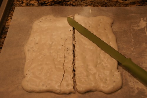 Some folks trim the edges, etc., but I just go with whatever I've got