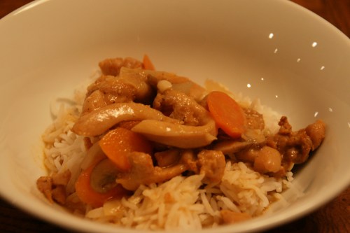 "This is just like the dish at the Thai restaurant, Mom!"