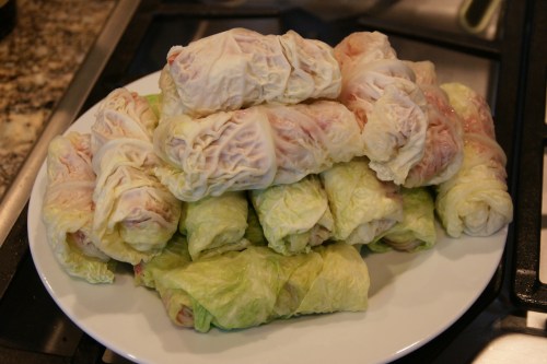 I made about 20 rolls, plus two small meatballs