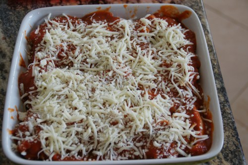 A lot of cheese for a gooey topping!