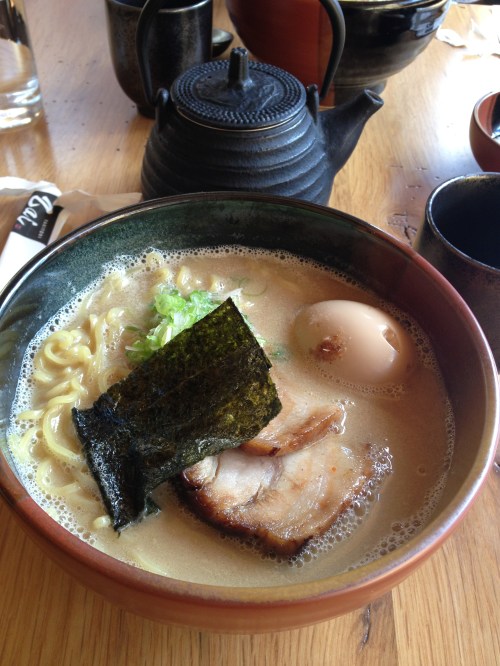 Tonkotsu ramen from Yakitori Zai!  Delish!