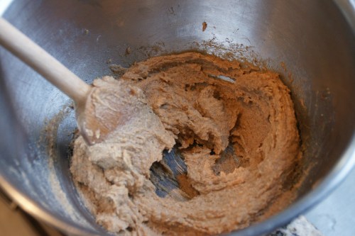 Looks odd to see creamed butter and sugar that's TAN!