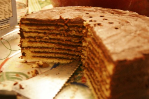 Smith Island Cake, aka Frosting with Cake!