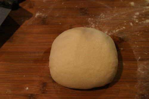 The dough is ready to slow-rise ("retard") in the refrigerator overnight