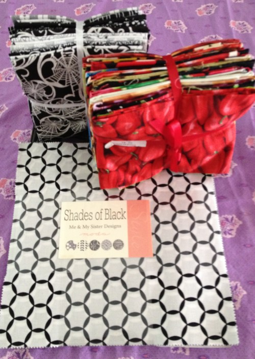 Two fat quarters and one layer cake!